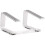 Griffin Griffin Elevator Desktop Stand for Laptops & Macbooks - Silver/Clear 4