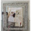 (6x4 inch) Crushed crystals photo frame silver mirrored 1