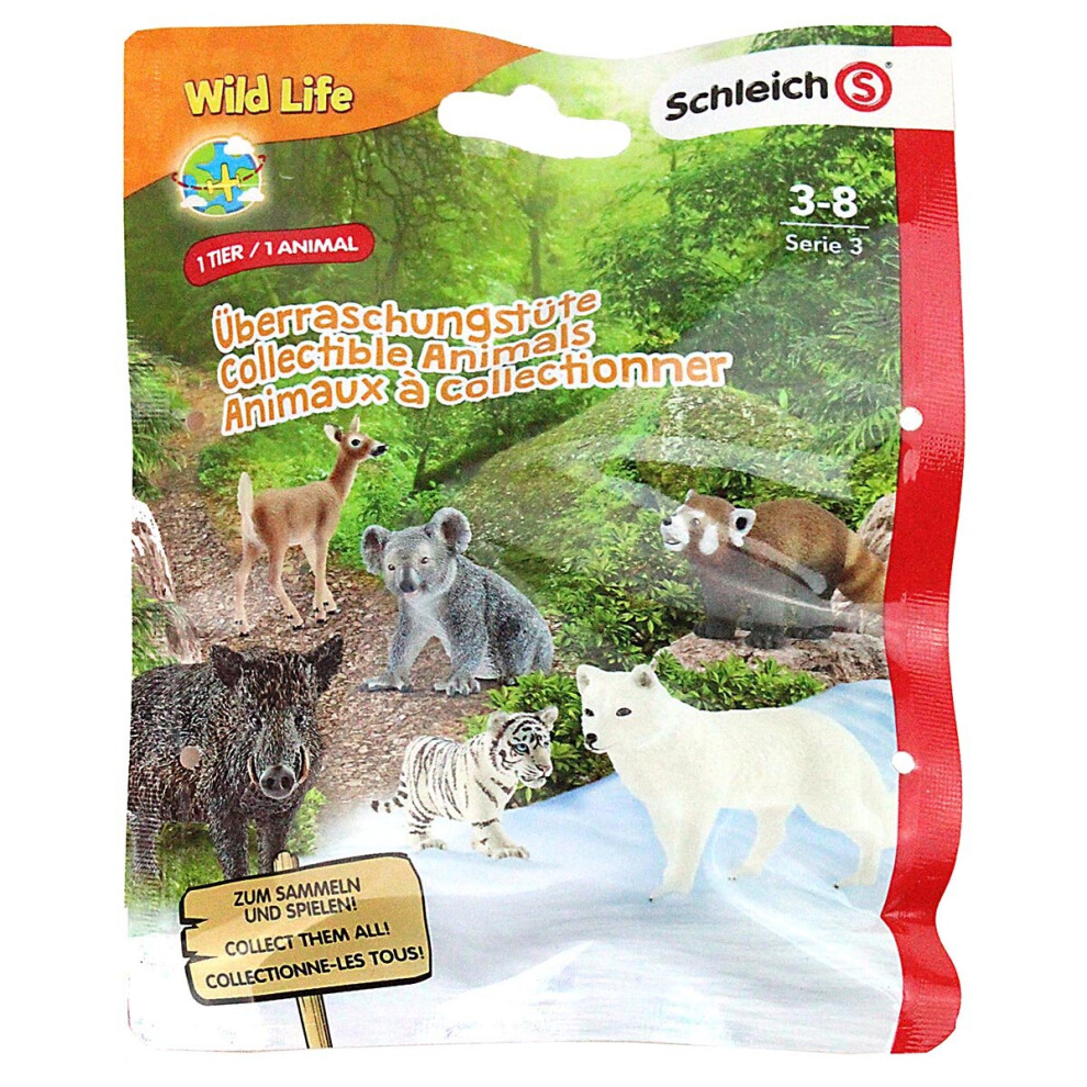 Schleich Wild Life Small Blind Bag Assortment (1 Figurine Each Bag)