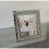(7x5 inch) Crushed crystals photo frame silver mirrored 1