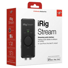 IK Multimedia iRig Stream | Streaming audio interface IP-IRIG-STREAM-IN