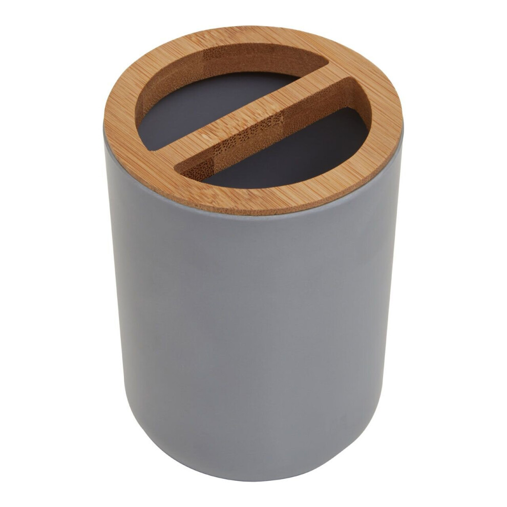 Premier Housewares Canyon Toothbrush Holder Grey
