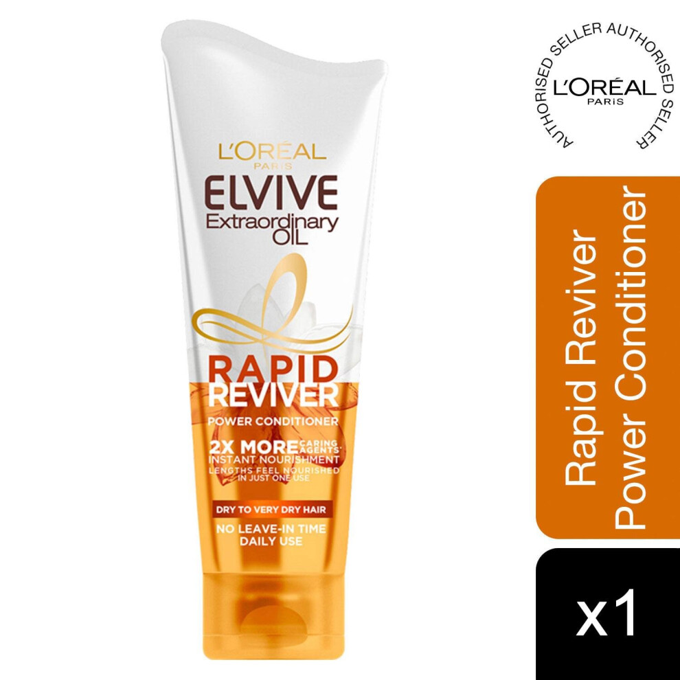 New L’oréal Paris Loreal Elvive Extraordinary Oil Rapid Reviver Dry Hair Conditioner A9795700