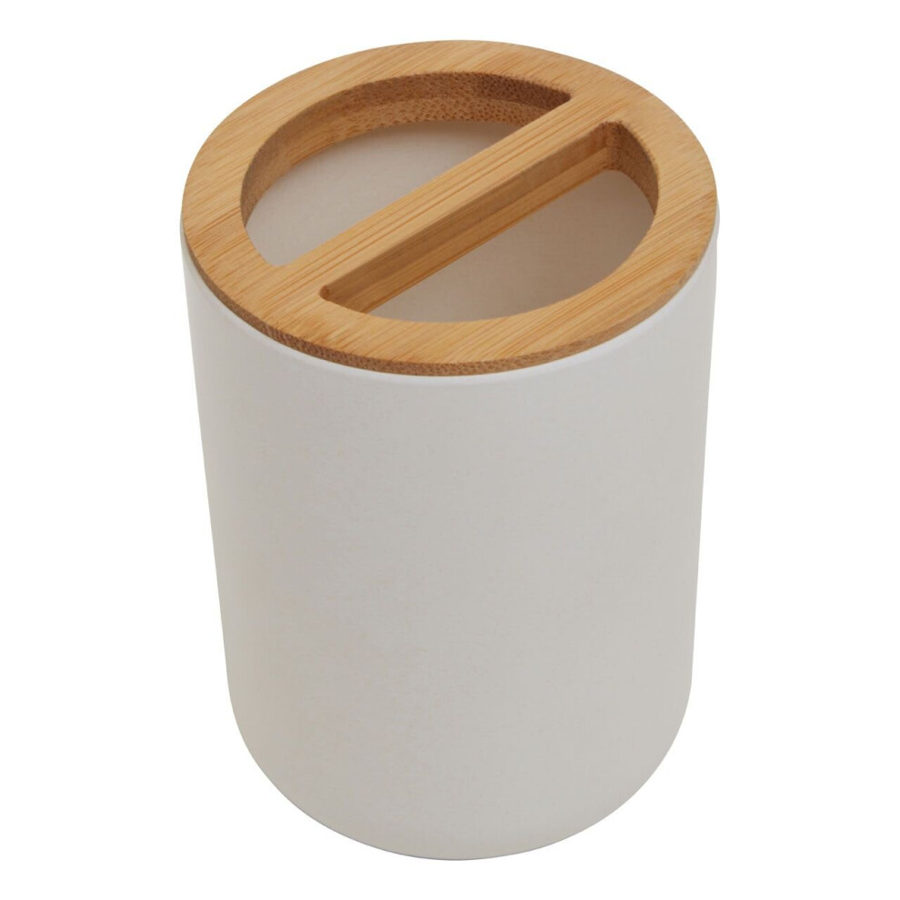 Premier Housewares Canyon Toothbrush Holder White