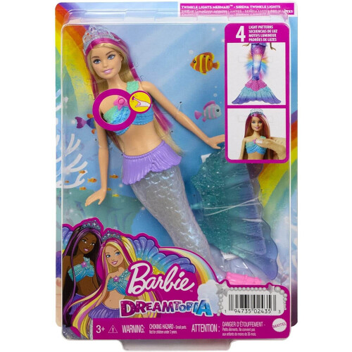 Barbie Barbie Dreamtopia Twinkle Lights Mermaid Doll 1