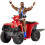 WWE Veículo Mattel WWE Wrekkin Slam N Spin ATV com Figura Big E de 6 Polegadas 1