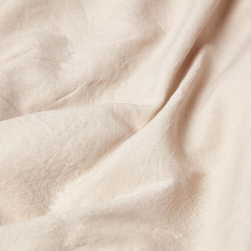 Homescapes (Natural, Single) Linen Deep Fitted Sheet 2