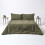 Homescapes (Khaki Green, Single) Linen Deep Fitted Sheet 4