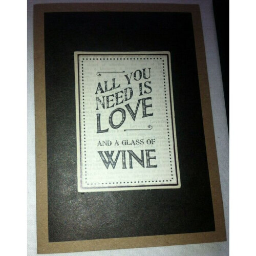 East of India Greeting Card With Envelope - All You Need Is Love... 1