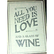 Greeting Card With Envelope - All You Need Is Love...
