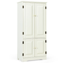 Freestand Storage Cabinet Antique Low Floor Cabinet Double Door Cabinet