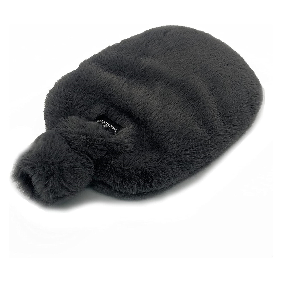 Warmies Lavender Luxury Scented Steel Faux Fur Microwave Heatable Bottle Gift
