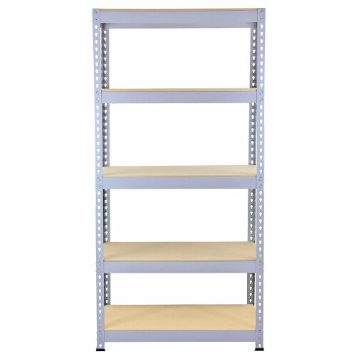 3 x Μεταλλικά Ράφια Q-Rax 90 x 50 x 180 εκ. Γκρι 2