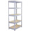 3 x Μεταλλικά Ράφια Q-Rax 90 x 50 x 180 εκ. Γκρι 2