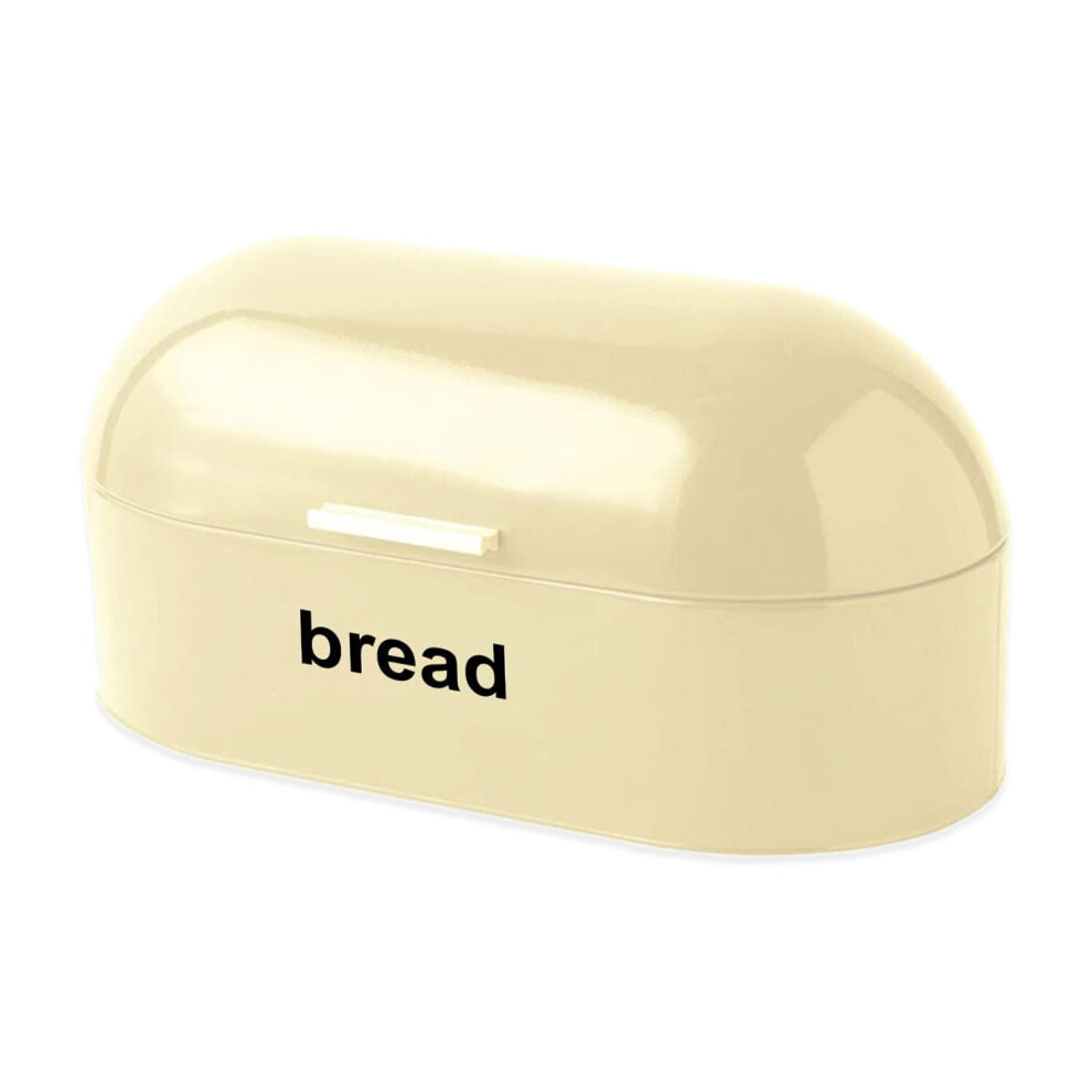 American Style Curved Steel Roll Top Bread Bin