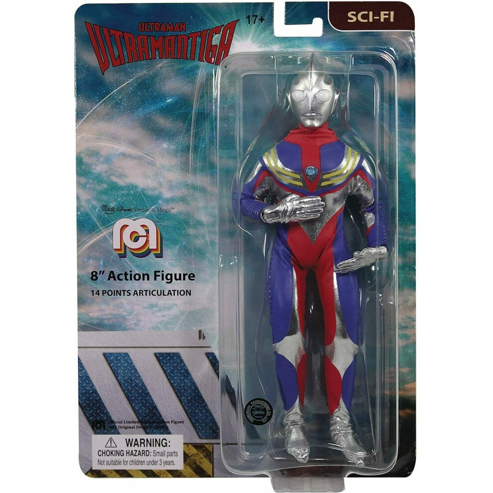 Photos - Action Figures / Transformers Mego Sci-Fi Ultraman Tiga Action Figure - 14 Point Articulation 63072