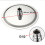 Round Shower Head Chrome Large Flat Rainfall Head Pressure 9.5'' 4