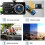 Car Dash Camera Front And Rear HD Security Cam 4" Touchscreen 5