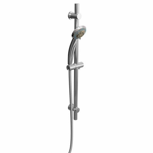 Shower Head & Slide Riser Rail Bracket Kit With Soap Dish 1