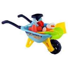 The Magic Toy Shop Sand & Water Wheelbarrow Beach Garden Playset Sand Pit Kids Outdoor Activity Toy