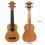 Mahogany Soprano Ukulele Beginners,21 Inch Soprano Ukulele Starter Kit 3