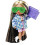 Barbie Barbie Extra Minis Doll #2 (14 cm) con Moda a Quadri e Giacca, Supporto e Accessori Inclusi 4