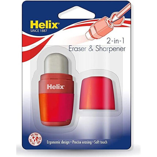 Helix Duo SINGLE Sharpener Red