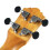 Mahogany Soprano Ukulele Beginners,21 Inch Soprano Ukulele Starter Kit 7