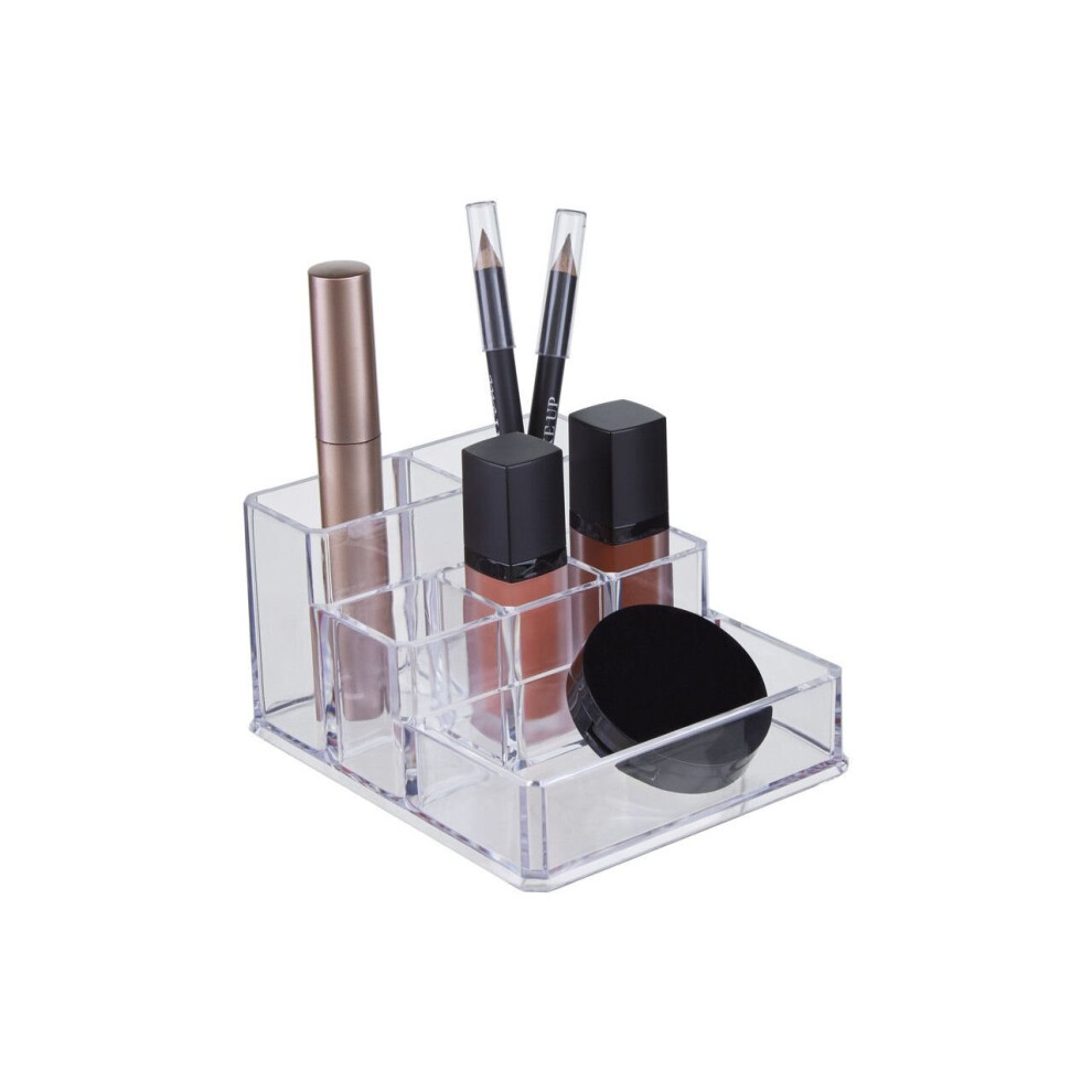 Beauty 6 Compartment Cosmetics Organiser