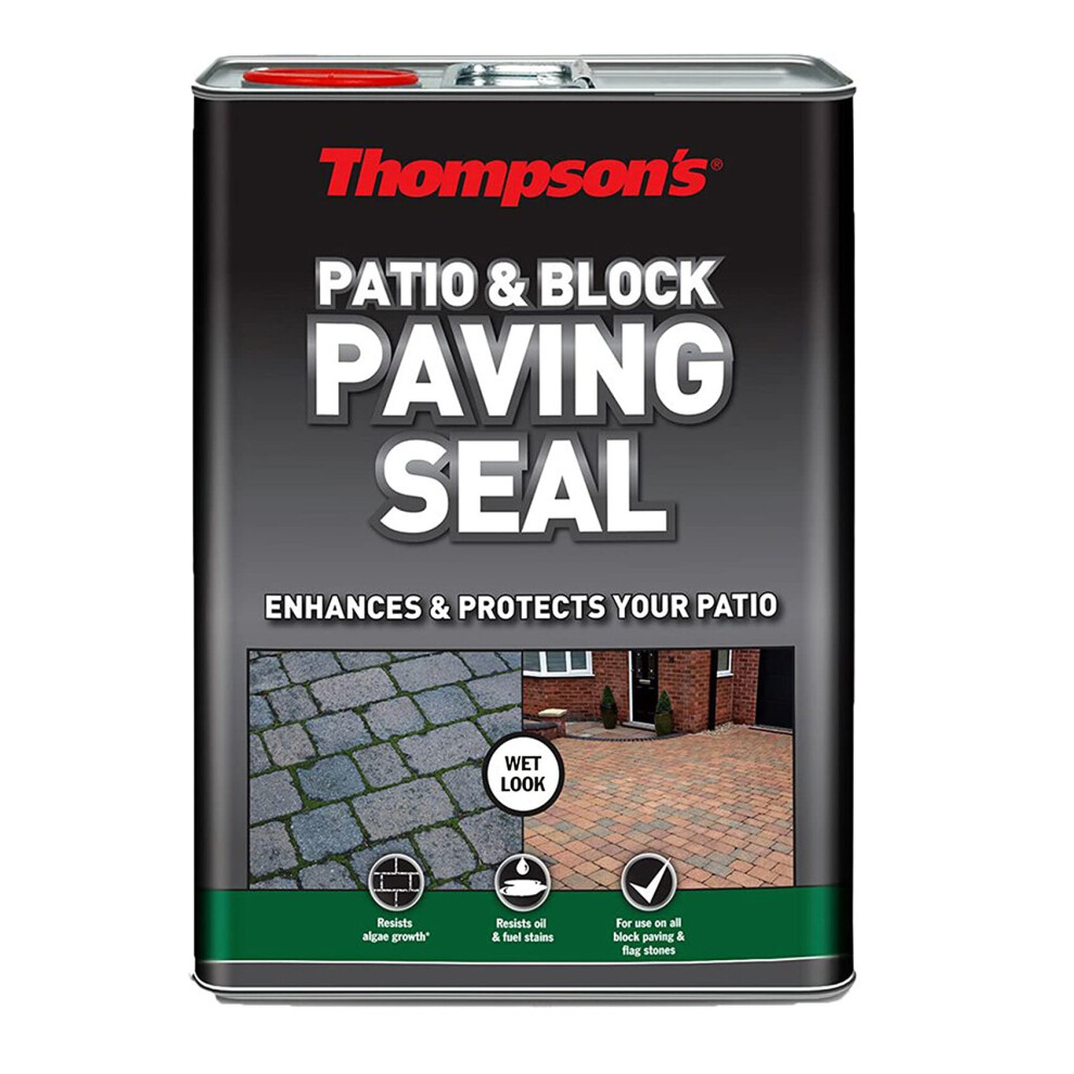 Ronseal 36312 Patio & Block Paving Seal Wet Look 5 Litre