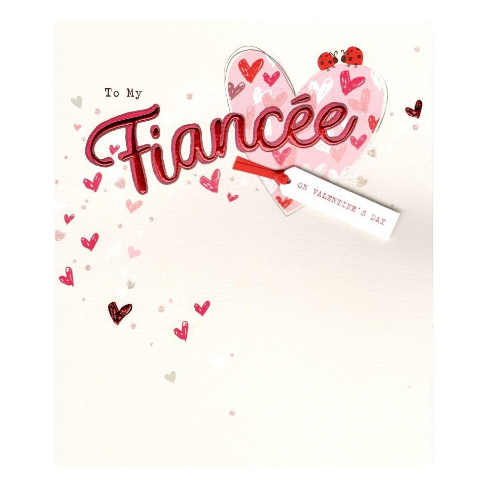 Camden Graphics To My Fiancee Embellished Valentine's Day Greeting Card Lovely Cards