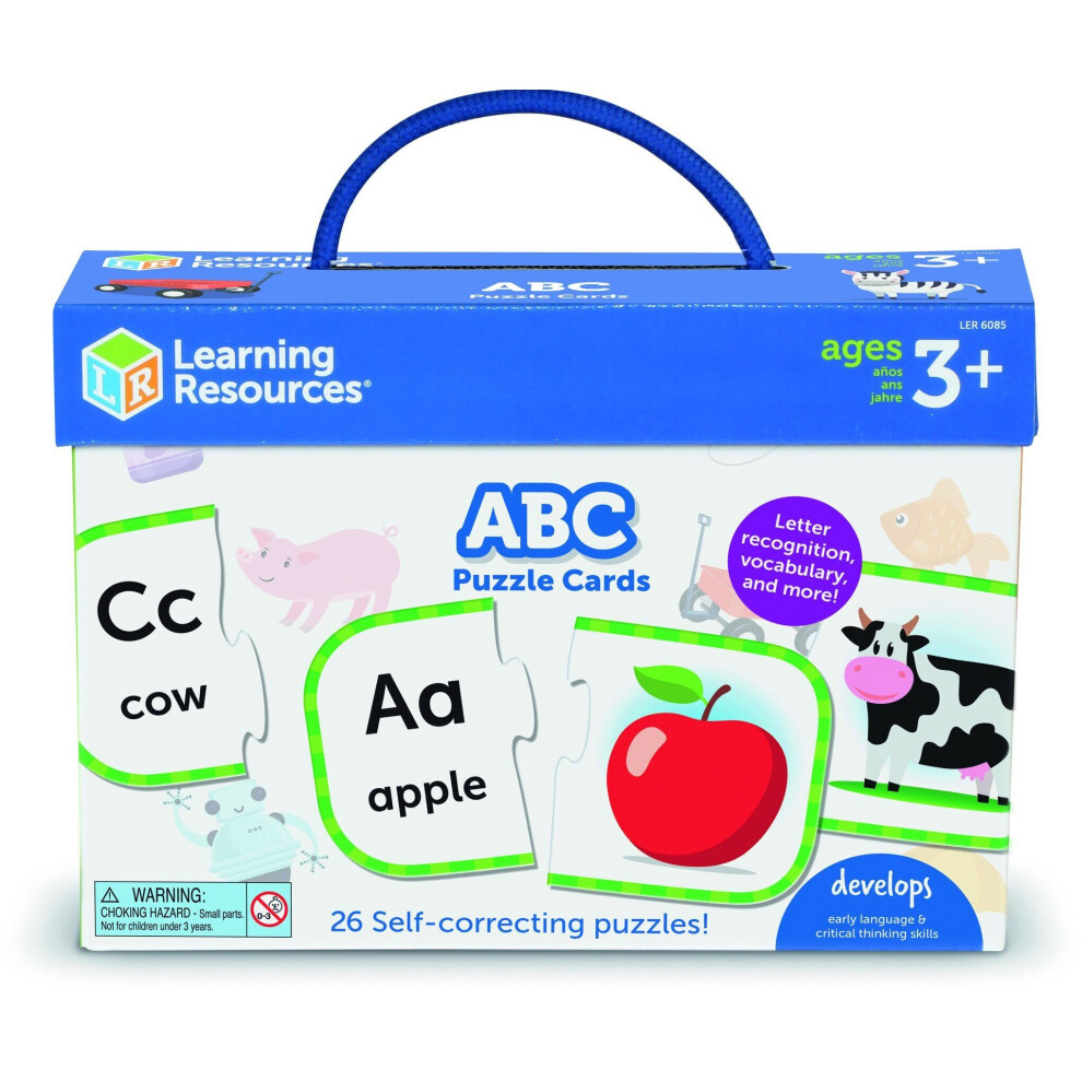 Learning Resources ABC Puzzle Cards