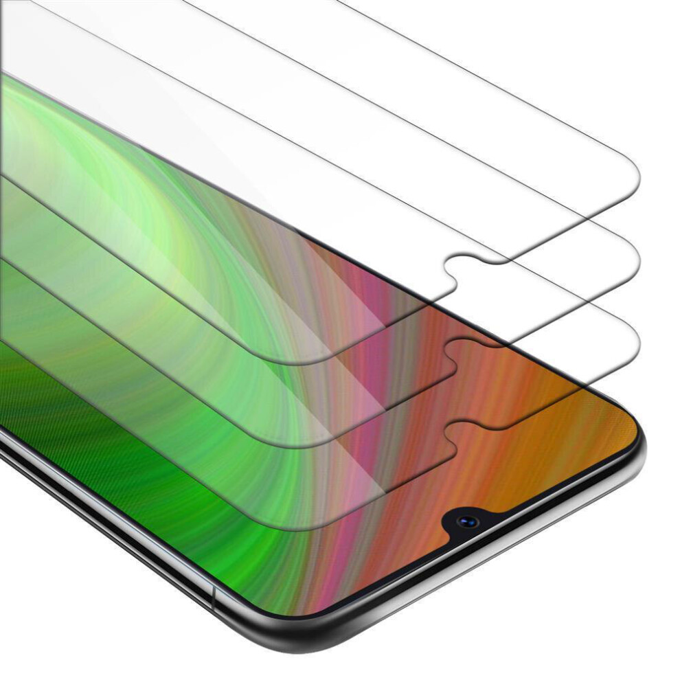 Cadorabo 3X Tempered Glass For Samsung Galaxy A40 Protection Film Display Saver Protective Film 4063758118119
