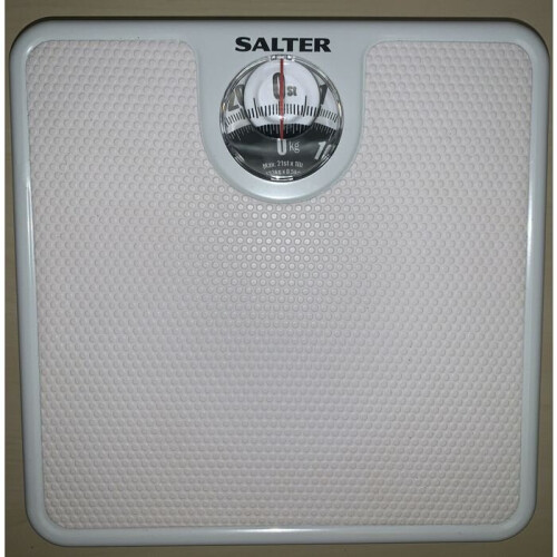 Salter Large Dial Mechanical Bathroom Scale Accurate Magnified Lens Anti-Slip
