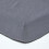 Homescapes (Dark Grey, Single) Linen Deep Fitted Sheet 1