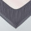 Homescapes (Dark Grey, Single) Linen Deep Fitted Sheet 2