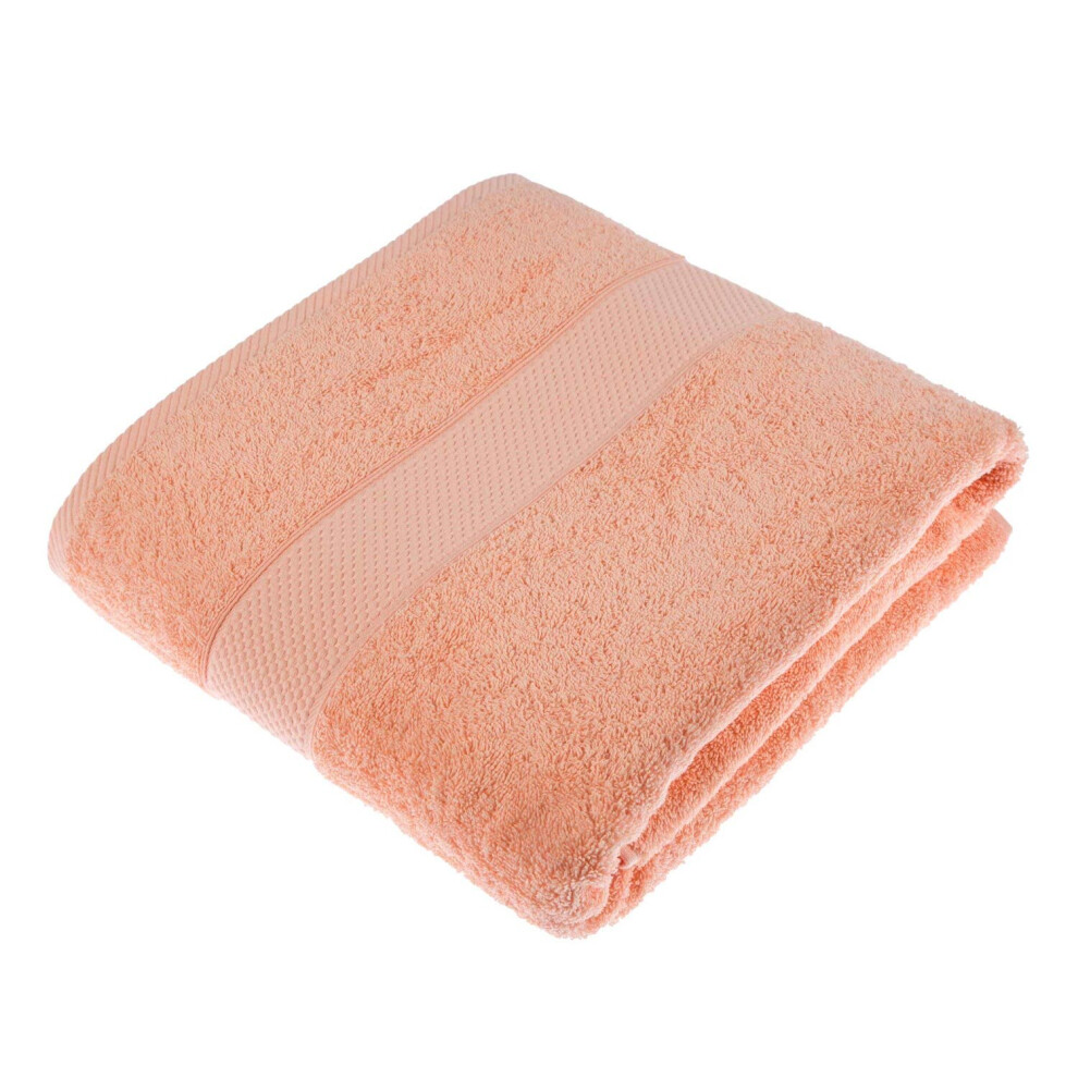 Homescapes (, Jumbo Towel) 100% Turkish Cotton 500 Gsm Peach