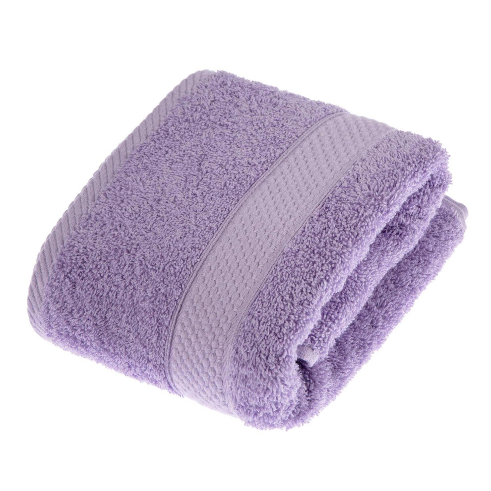 Homescapes (, Hand Towel) 100% Turkish Cotton 500 Gsm Lilac