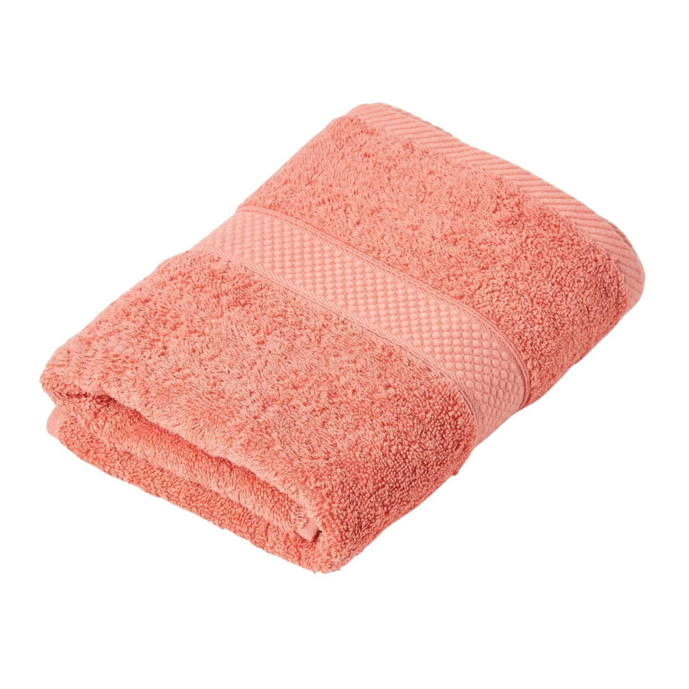 Homescapes (Burnt Hand Towel) 100% Turkish Cotton 500 Gsm Orange