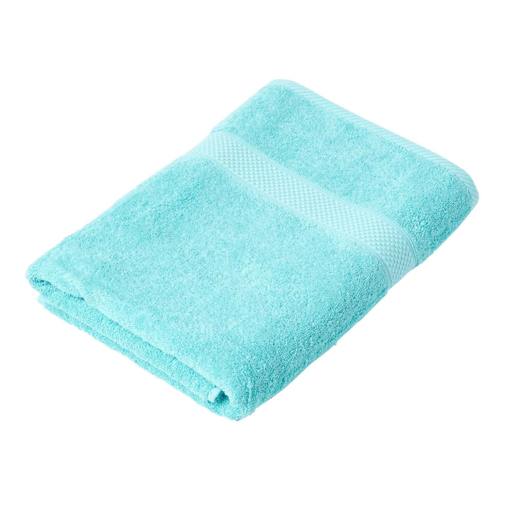 Homescapes (Aqua Bath Towel) 100% Turkish Cotton 500 Gsm Blue