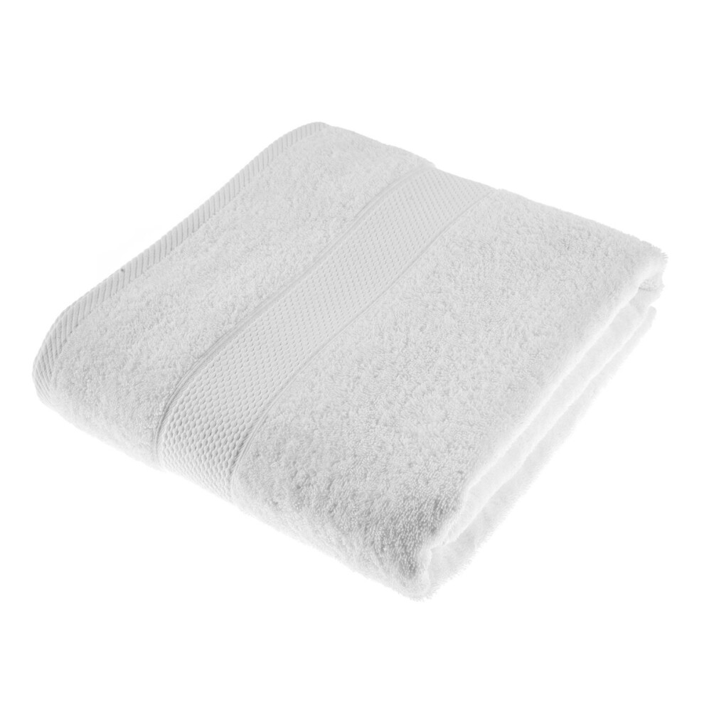 (White, Jumbo Towel) 100% Turkish Cotton 500 GSM-image-OPC-P8VF2SK-NEW