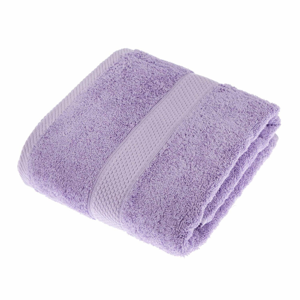 Homescapes (, Bath Towel) 100% Turkish Cotton 500 Gsm Lilac