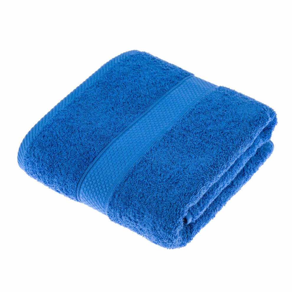 Homescapes (Royal Blue, Bath Towel) 100% Turkish Cotton 500 Gsm