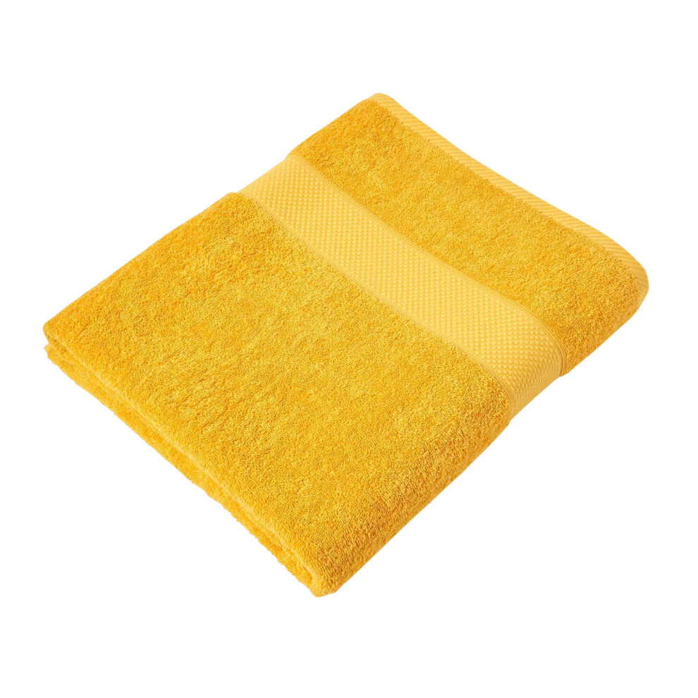 (Ochre, Jumbo Towel) 100% Turkish Cotton 500 GSM