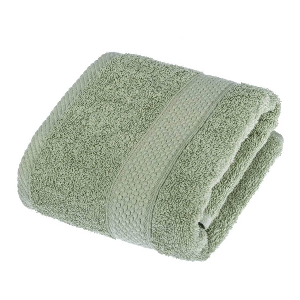 Homescapes (Sage Hand Towel) 100% Turkish Cotton 500 Gsm Green