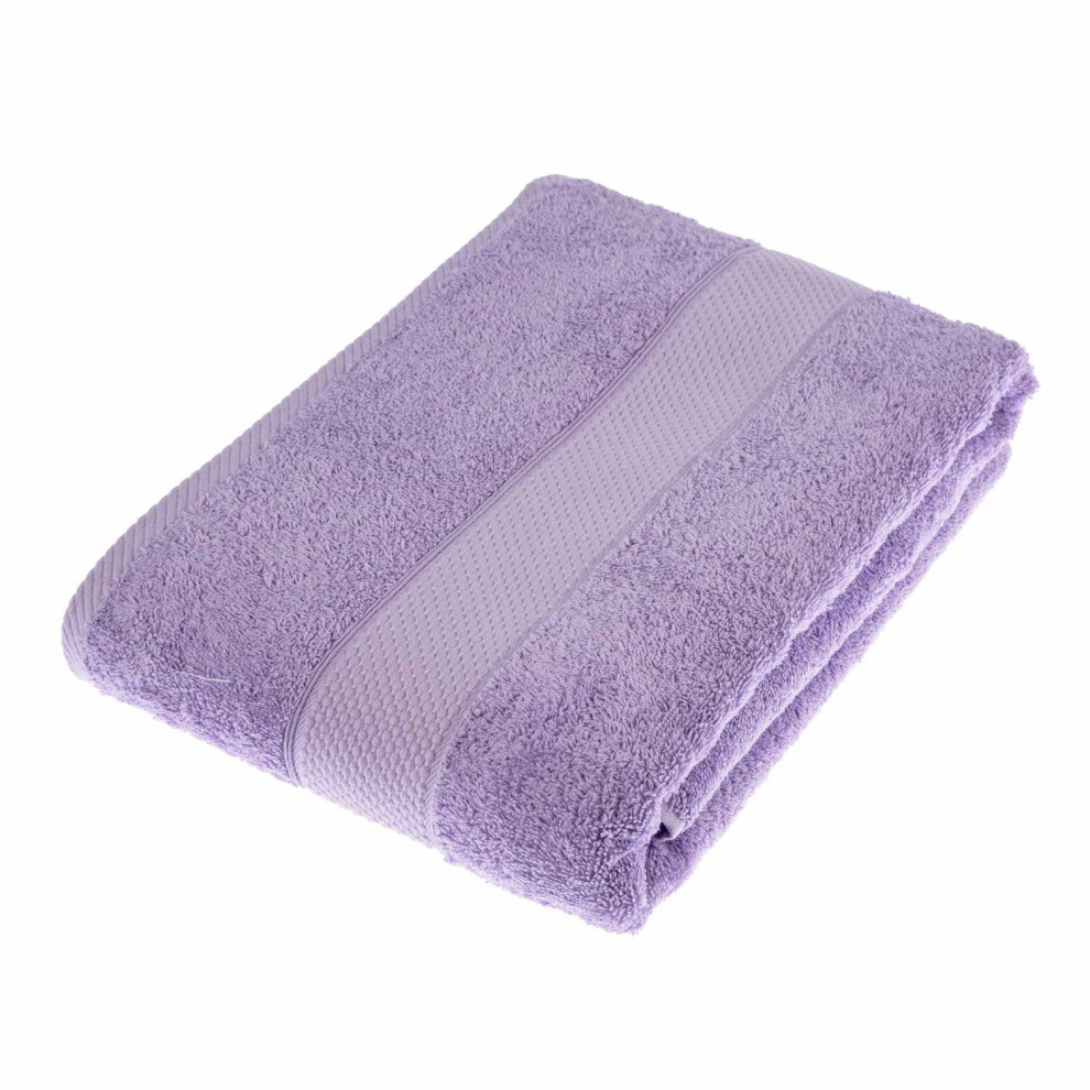 Homescapes (, Bath Sheet) 100% Turkish Cotton 500 Gsm Lilac