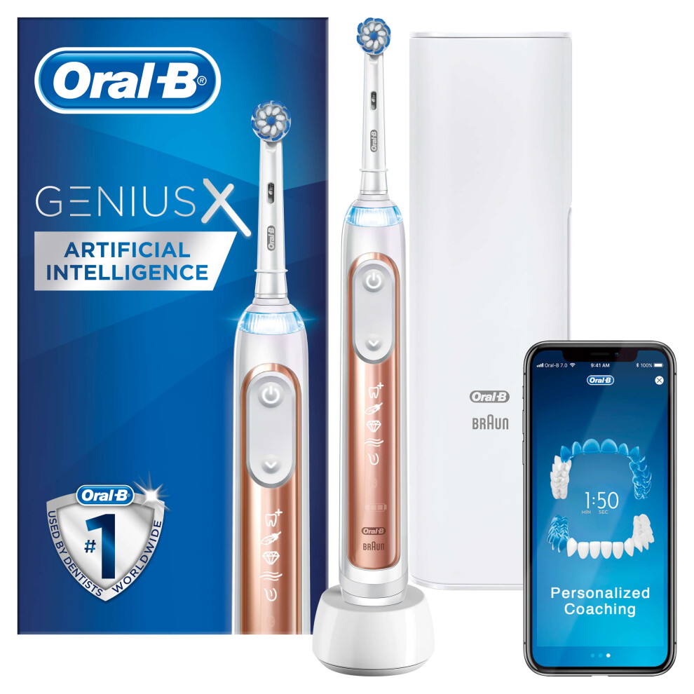 Oral-B Genius X Rose Gold Electric Toothbrush