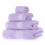 Homescapes (Lilac, 4 Piece Set) 100% Turkish Cotton 500 GSM 1