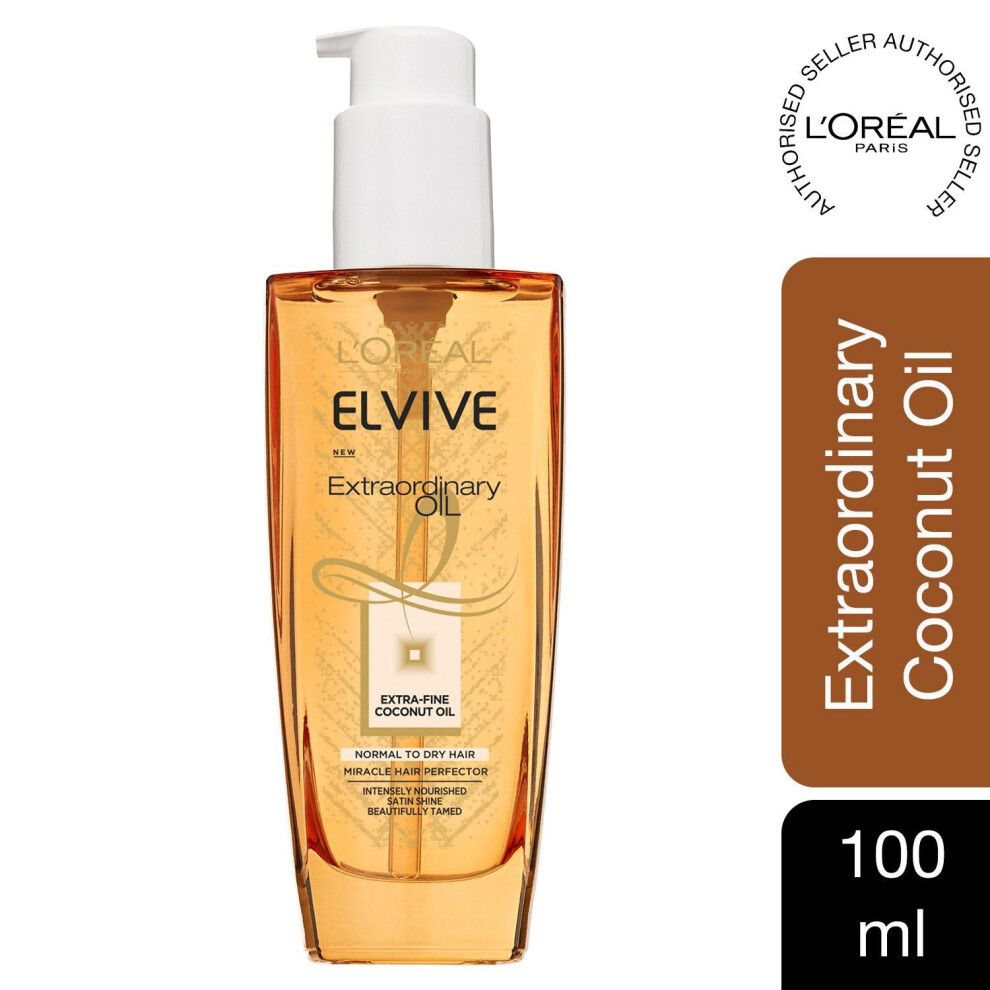 New L’oréal Paris L'oreal Elvive Extraordinary Oil Coconut Oil For Dry Hair 100Ml A9332300