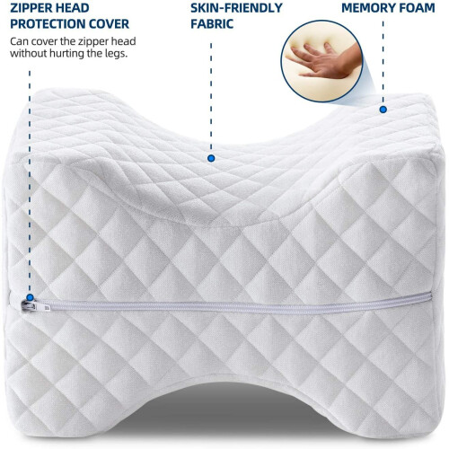 Noffa Memory Foam Knee Pillow Ergonomic  Sleeping Bed Support 2